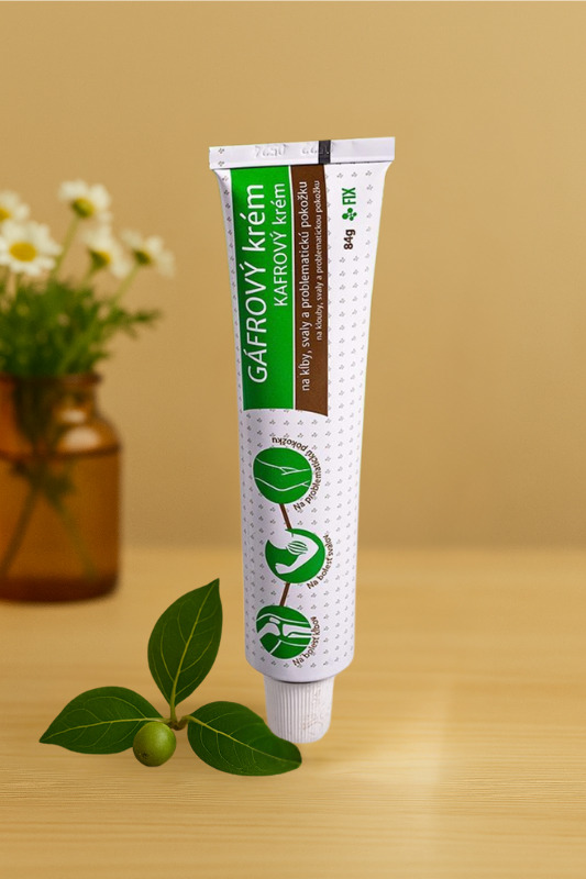 ubo bianco di crema al canfora – trattamento naturale per dolori muscolari, acne e piaghe da decubito